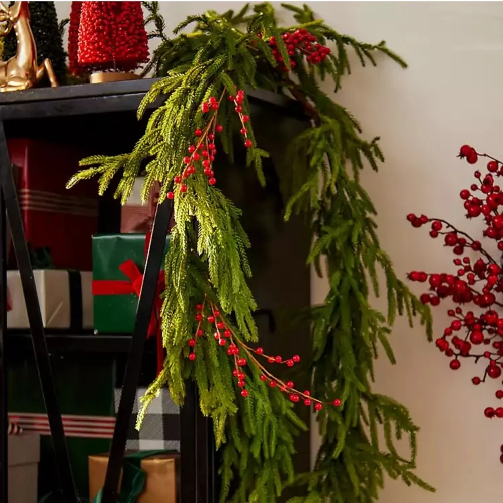 Kirkland’s Norfolk Pine Natural Touch Garland (60”)